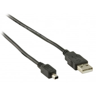 Usb 2.0-kabel USB A hane - Mitsumi 4-stift hane 2,00 m svart