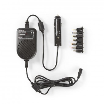 Universal nätadapter | 36 W| 0 - 12 V DC | 1,20 m | 5,0 AA | 7 plugg(ar) | Svart