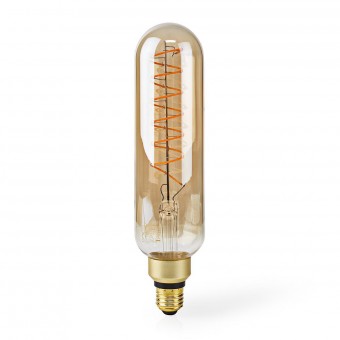 LED Glödlampa E27 | T65 | 8.5 W | 600 lm | 2000 K | Med guld finish | Retrostil | Antal lampor i förpackning: 1 st.