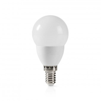 LED-lampa E14 | G45 | 5,8 W| 470 lm | 2700 K| Varm vit | Frostade | 1 del.
