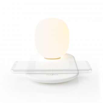 LED Lampe med trådlös laddare | Dimmer - Till produkt | Qi | 10 W | Med dämpning | Varm vit | 3000 K