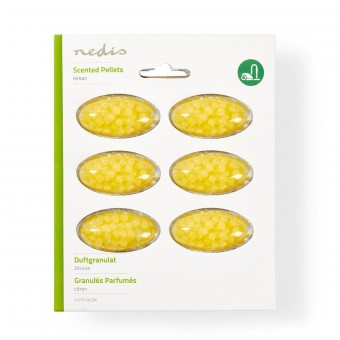 Doftpärlor | Citron | 6 Påfyllningar | Gul