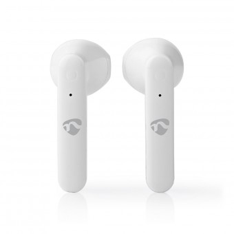 Fullt Trådlösa hörlurar | Bluetooth® | Maximal batteritid: 2.5 hrs | Tryck på Kontroll | Batteri hölje | Inbygd mikrofon | Stöd för röststyrning | Vit
