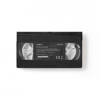 Regörings tejp | 20 ml | VHS-huvuden | Svart