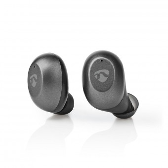Fullt Trådlösa hörlurar | Bluetooth® | Maximal batteritid: 3 hrs | Tryck på Kontroll | Batteri hölje | Inbygd mikrofon | Stöd för röststyrning | Grå / Silver