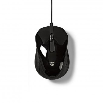 Trådbunden mus | DPI: 1000 dpi | Antal knappar: 3 | För båda händerna | 1,50 m | Tyst mus