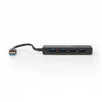 USB-hubb | 4-portars port(ar) | USB 3.2 Gen1 | Strömförsörjning / USB-enhet | 4 x USB