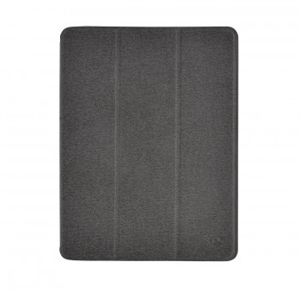 Tablettfoliefodral Samsung | Används för: Apple | iPad Air 10,5" 2019 / iPad Pro 10,5" 2017 | Inbyggd pennhållare | Autoväckningsfunktion | Grå/svart | Polykarbonat/TPU