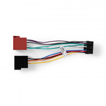 ISO-adapterkabel | JVC | 0,15 m | Runda | PVC | Plastpåse