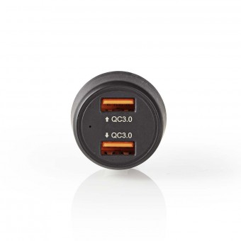 Billaddare | 2x 3,0 A| Antal utgångar: 2 | Porttyp: 2x USB-A | | 36 W| Automatiskt vald spänning | QC3.0