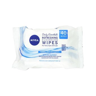 Nivea Daily Essentials 3 In 1 - Normal Face Wash & Cleansers - 40 st.