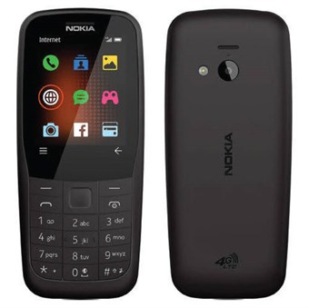 Nokia 220 Dual SIM - Svart