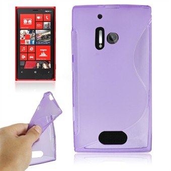 S-Line silikonskydd Lumia 928 (lila)