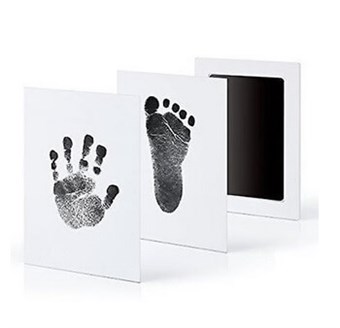 Tryck på Baby Ink eller Footprint Imprint - Svart