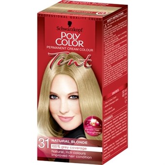 Schwarzkopf Poly Color - Permanent Cream Color - Naturlig Blond 31