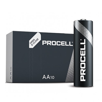 Duracell Procell AA batteri - 10 st.
