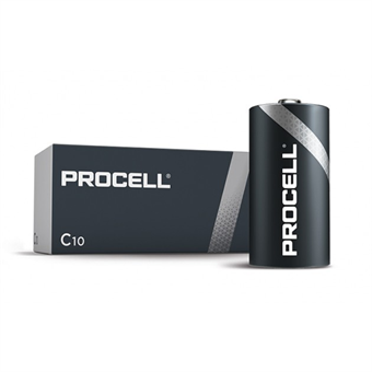 Duracell Procell C batterier - 10 st.