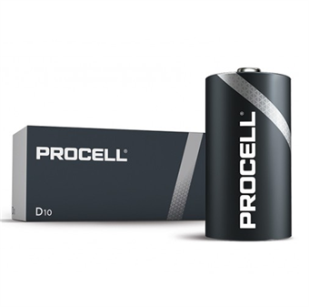 Duracell Procell D-batterier - 10 st.