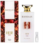 Rayhaan Her Rose for Women - Eau de Parfum - Doftprov - 2 ml