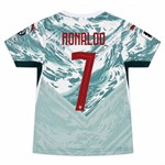 Cristiano Ronaldo Nr. 7 Portugal Bortaställ för Barn – Tröja och Shorts – Från 116–122 cm (6–7 år)