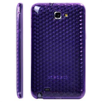 Samsung Note silikonskydd (lila)
