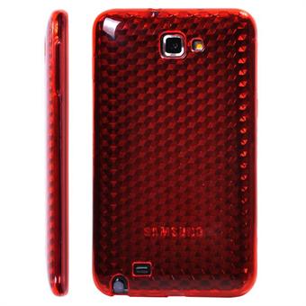 Samsung Note silikonskydd (röd)