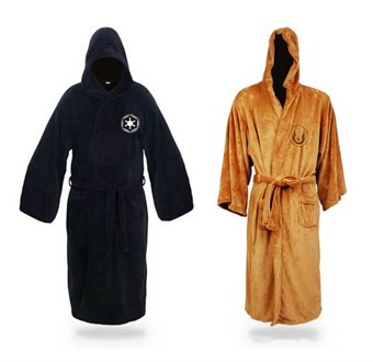 Star Wars Jedi Robe med 2 fickor och bälte / Brun