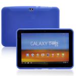 Samsung Galaxy Tab 8.9 mjukt silikonskydd (blått)