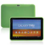 Samsung Galaxy Tab 8.9 mjukt silikonskydd (grön)