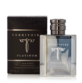 Territoire Platinum by YZY Perfume - Eau De Parfum Spray 100 ml - för män