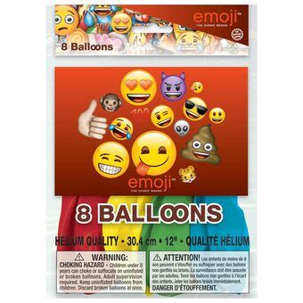 Ballonger Emoji, 8 st.
