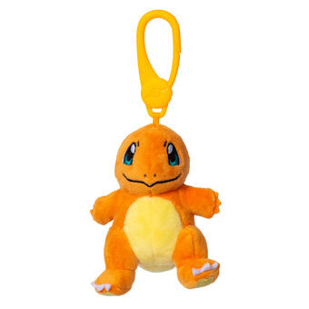 Pokémon nyckelring med mjukis Charmander