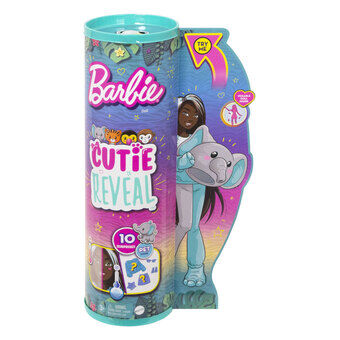 Barbie sötnos avslöjar djungel - elefant