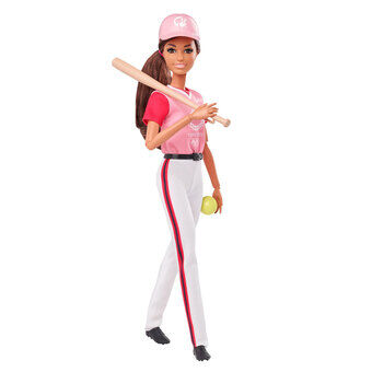 Barbie olympics docka - softball / baseball