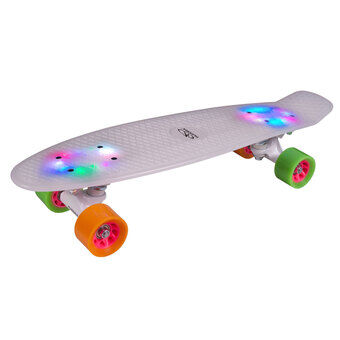 Hudora skateboard retro med ljus