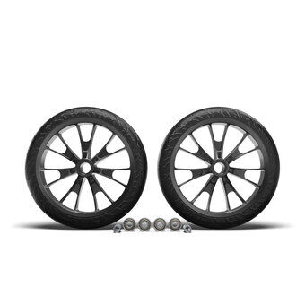 Hudora ersättningshjulset crossover för bigwheel 205