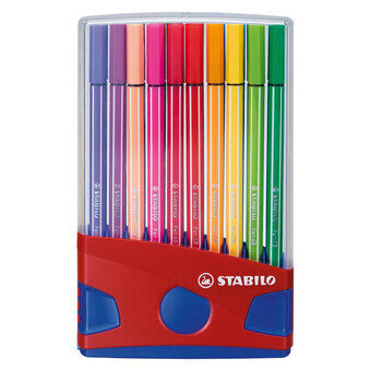 Stabilo penna 68 färg paradröd, 20 st.