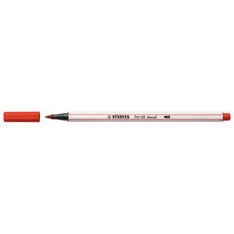 Stabilo penna 68 borste 48 - röd