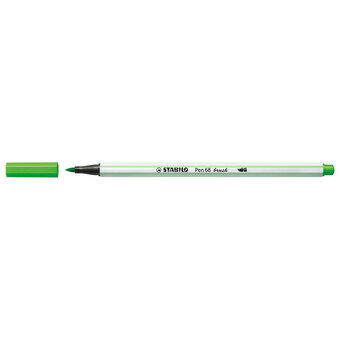 Stabilo penna 68 borste 33 - ljusgrön