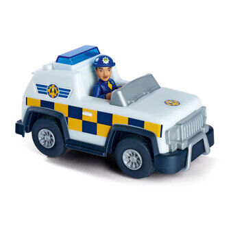 Brandman sam polisen 4x4 jeep med leksak figur