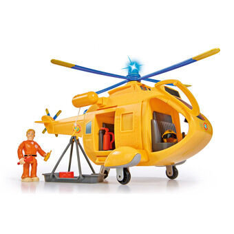 Brandmannen Sam Wallaby 2 Helikopter Mef-figur
