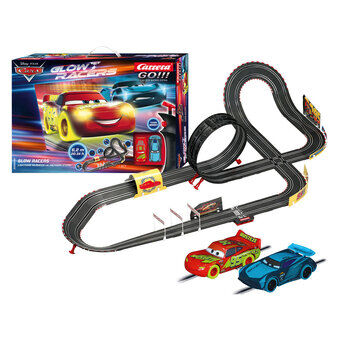Carrera GO!!! Racerbana - Disney Cars Glow Racers
