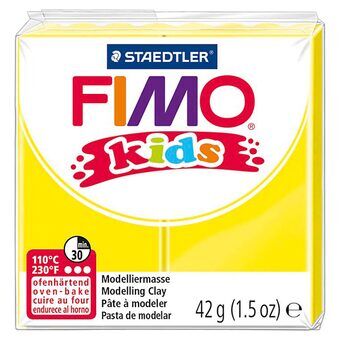 Fimo Kids modelllera gul, 42gr