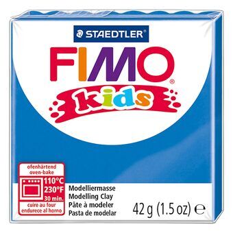 Fimo Kids modelllera blå, 42gr