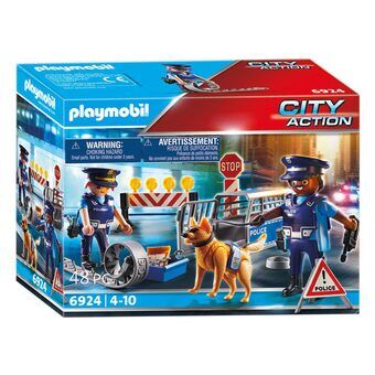 Playmobil City Action Polisvägspärr - 6924