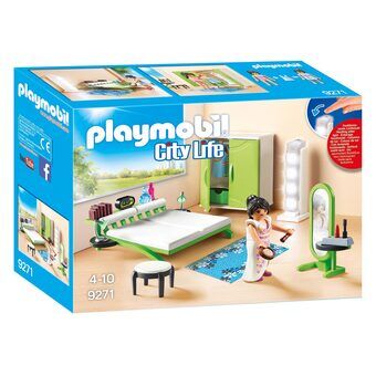 Playmobil City Life Sovrum med Sminkbord - 9271