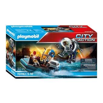 PLAYMOBIL City actionpolis jetpack konstgripande