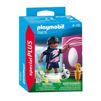 Playmobil Specials Fotbollsspelare med mål - 70875