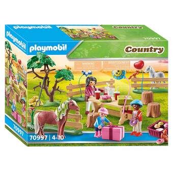 Playmobil Country Barnkalas på Ponnygården
