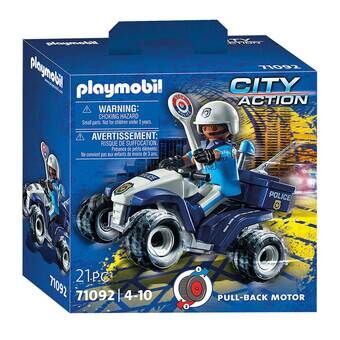Playmobil City Action Police Speed Quad - 71092.
